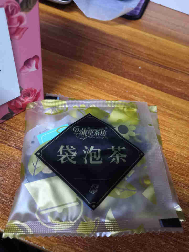 蒲草茶坊玫瑰红茶女人养颜玫瑰味花茶三角茶袋盒装花草茶30g 一袋装（3g*10袋）怎么样，好用吗，口碑，心得，评价，试用报告,第2张