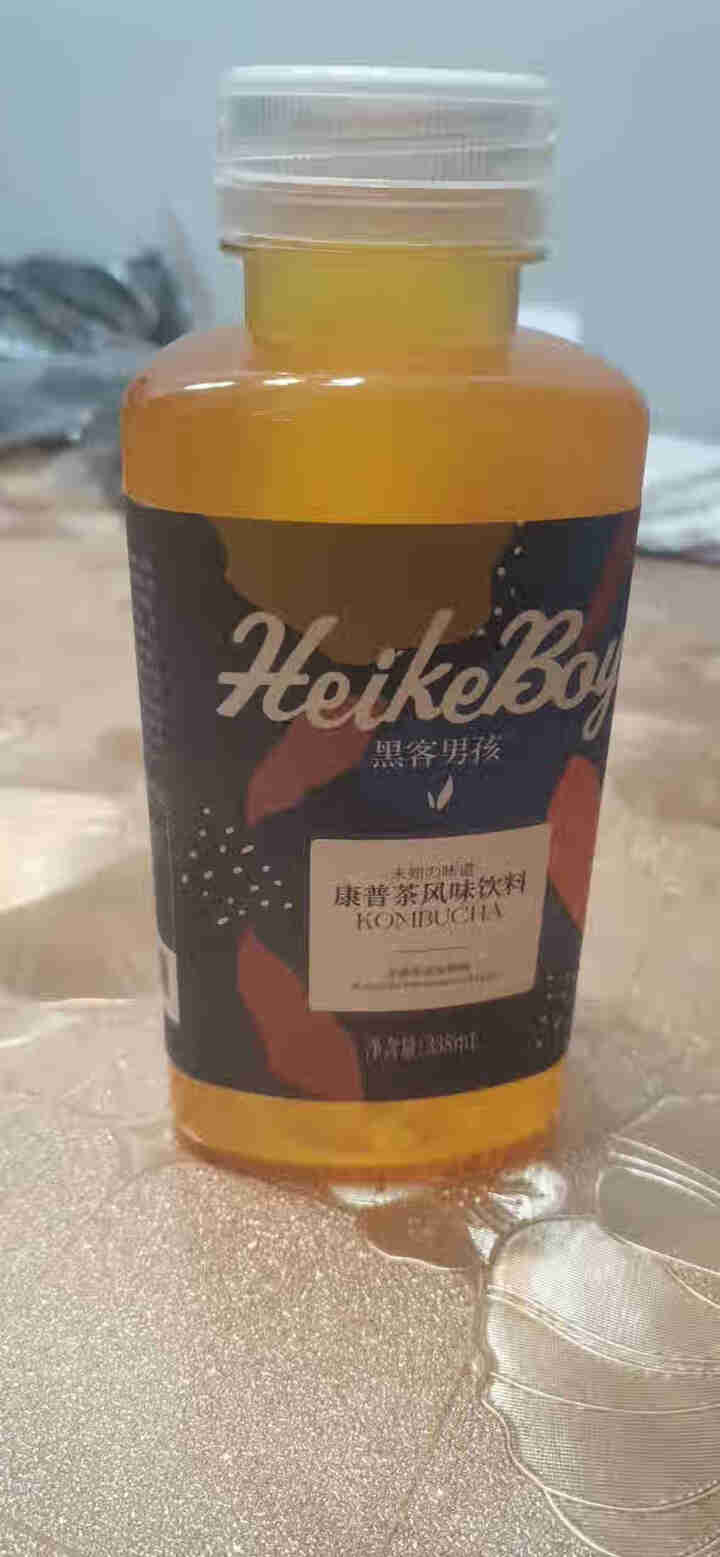 黑客男孩HEIKE康普茶风味饮料红茶菌益生菌风味茶无脂饮品 黑客男孩康普茶1瓶装怎么样，好用吗，口碑，心得，评价，试用报告,第2张