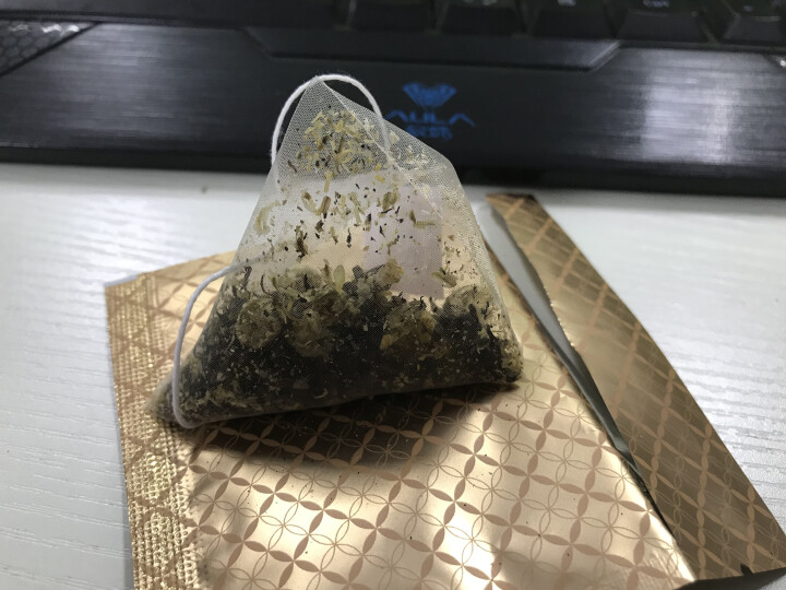 中茶清茶菊花普洱茶 茶叶袋泡花草茶10包一盒25g 菊花普洱试用装(1袋)怎么样，好用吗，口碑，心得，评价，试用报告,第3张