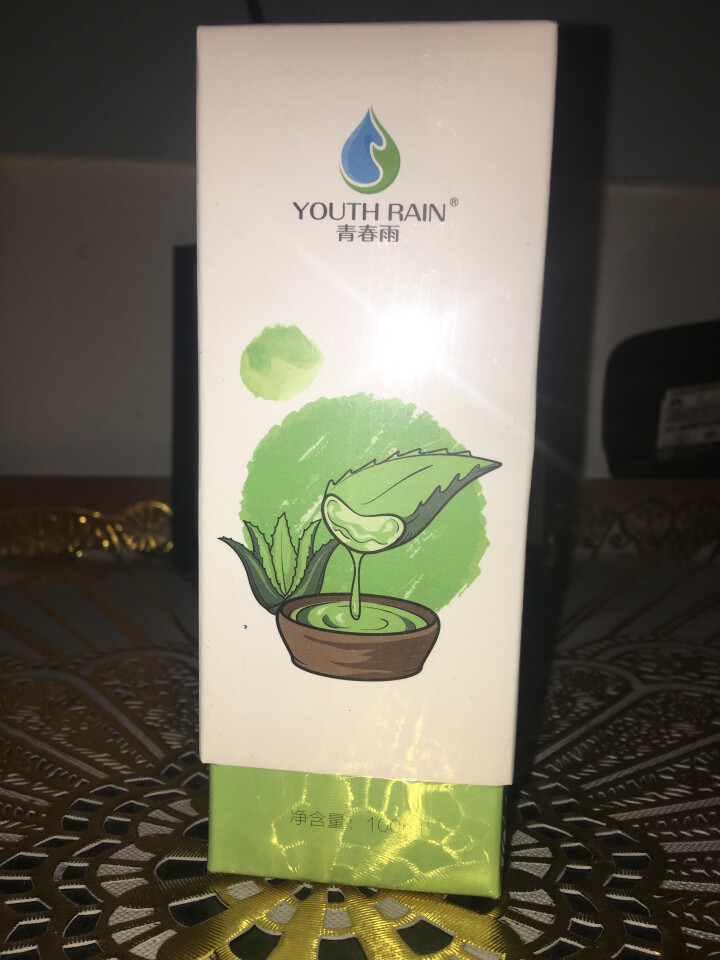 青春雨（YOUTH RAIN）氨基酸芦荟洁面乳100ml 洗面奶男女通用 保湿补水 控油祛痘深层清洁 1支装怎么样，好用吗，口碑，心得，评价，试用报告,第2张