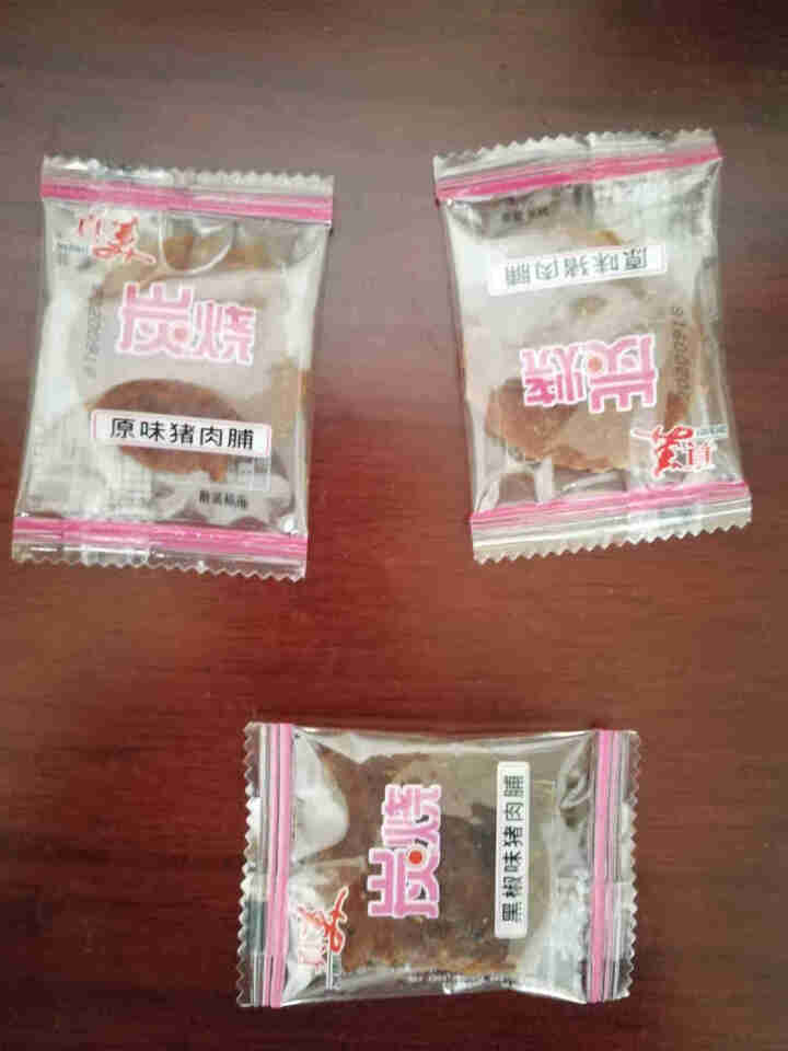 真美 花蜜烤肉片78g 天然蜂蜜 休闲网红办公室零食 熟食蜜汁猪肉干潮汕特产小吃 独立小包装 炭烧精制猪肉脯试吃装3小包怎么样，好用吗，口碑，心得，评价，试用报,第2张