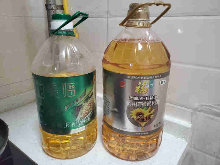 福临门 核桃食用植物调和油5L 添加5%核桃油 亚麻籽葵花籽玉米食用油 C2M京东秒杀定制款 中粮出品怎么样，好用吗，口碑，心得，评价，试用报告,第4张