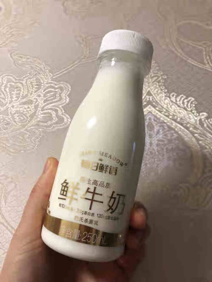 每日鲜语鲜牛奶全脂鲜奶 高品质巴氏杀菌原生高钙牛奶 鲜牛奶250ml 6瓶怎么样，好用吗，口碑，心得，评价，试用报告,第4张