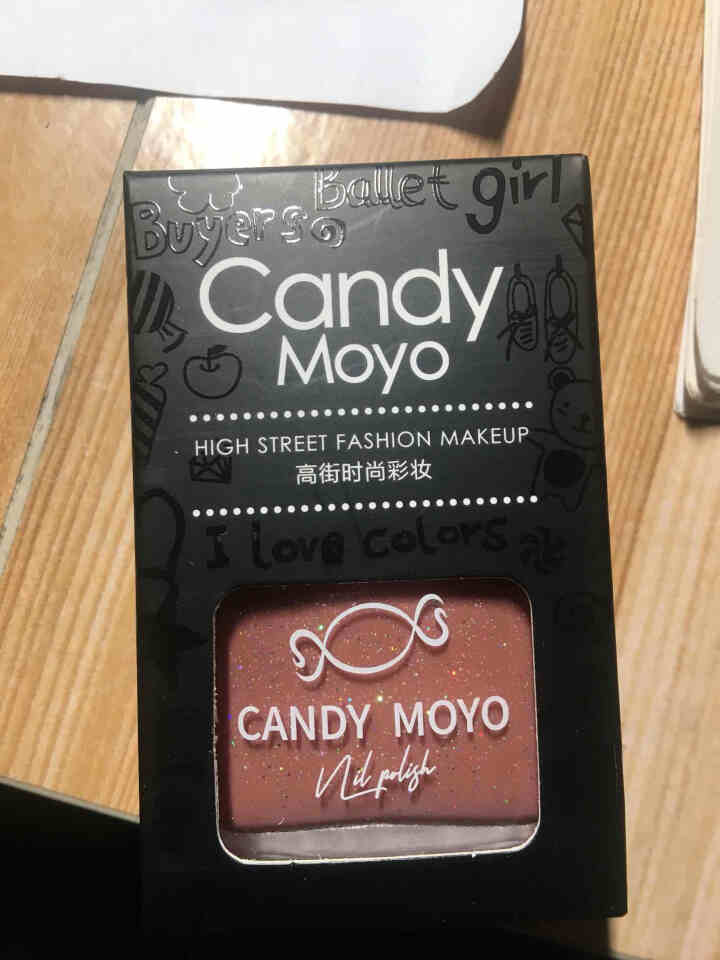 CandyMoyo膜玉指甲油套装美甲免烤持久亮片透明黑色红色 砂糖豆沙怎么样，好用吗，口碑，心得，评价，试用报告,第4张