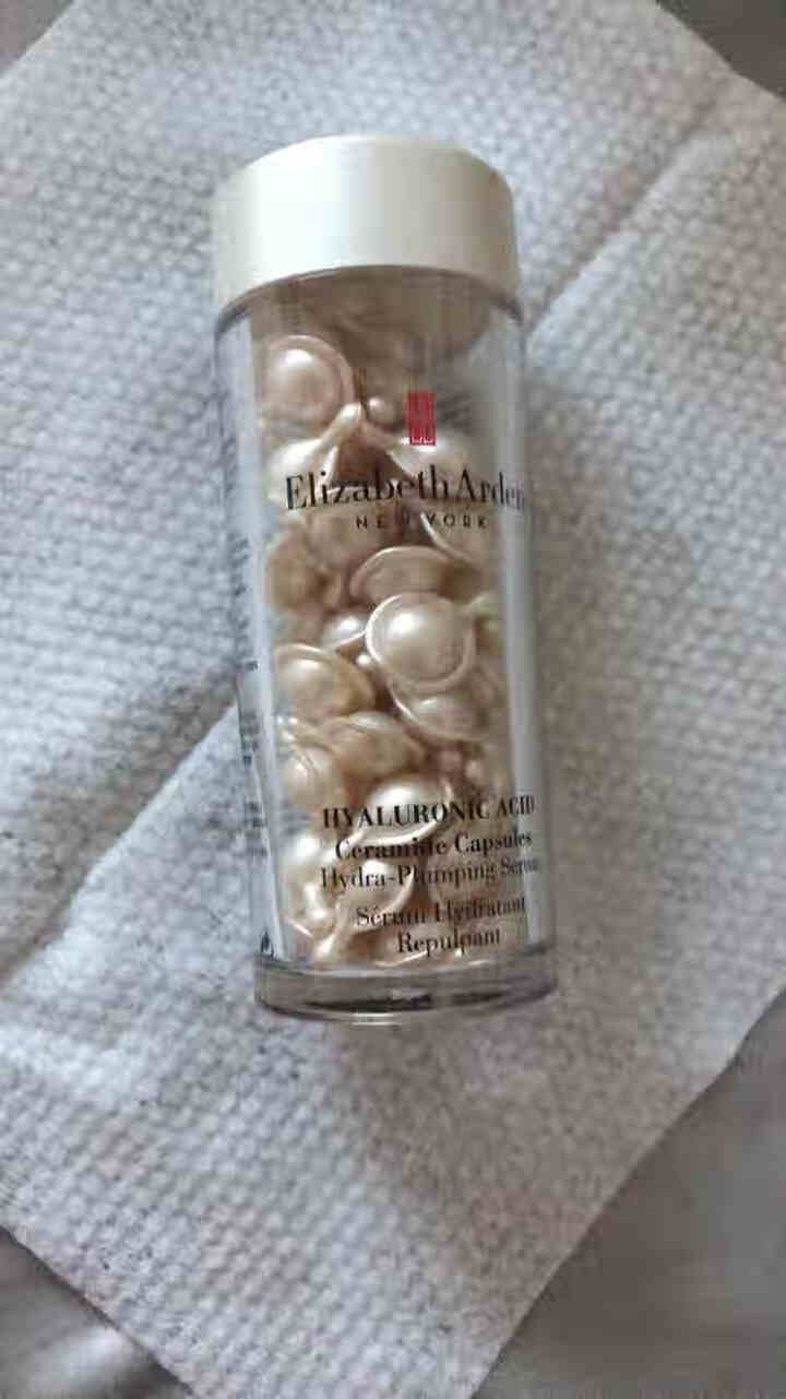 伊丽莎白雅顿（Elizabeth Arden）时空焕活充盈保湿胶囊60粒（啵啵胶玻尿酸补水紧致小白胶化妆品护肤品）怎么样，好用吗，口碑，心得，评价，试用报告,第2张