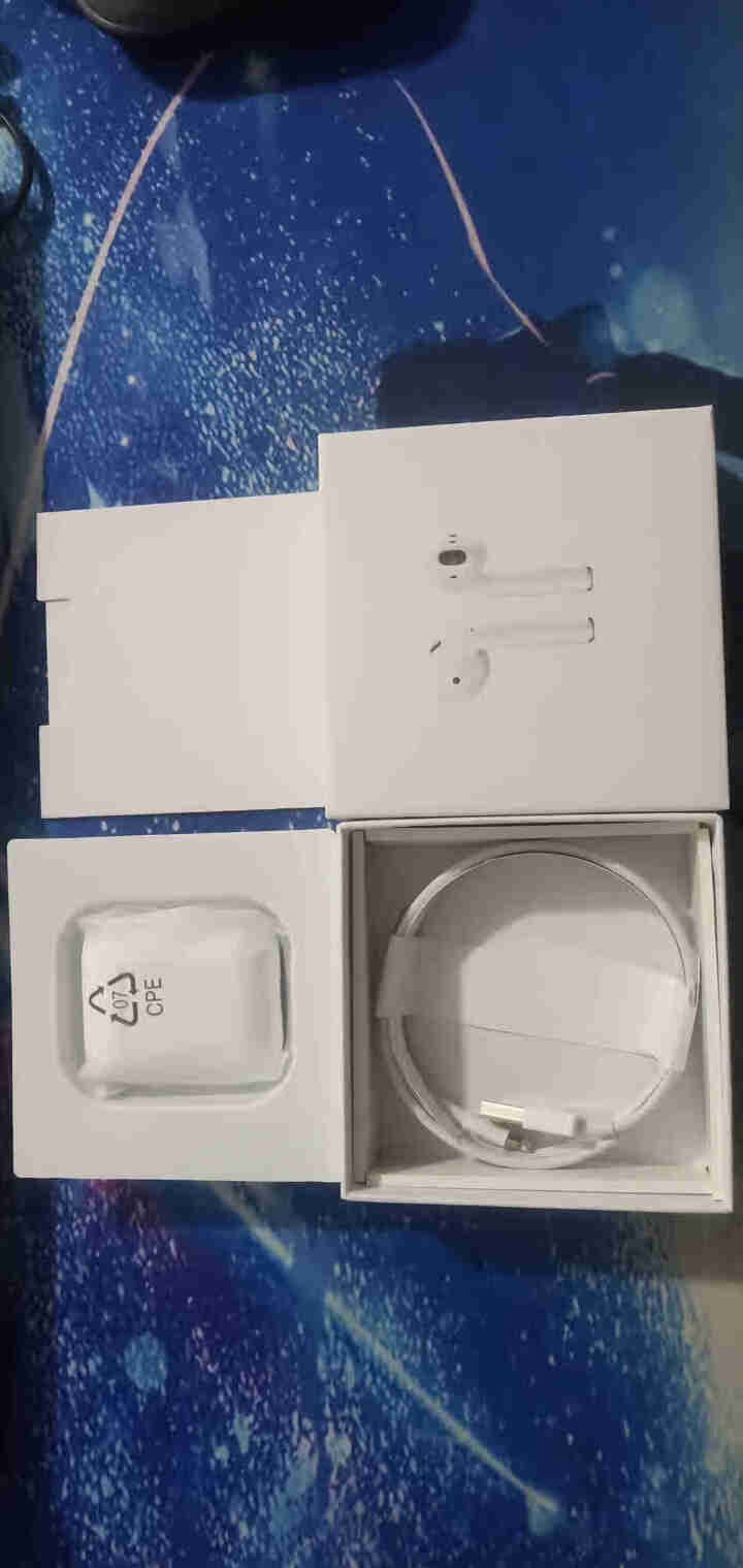 七色果Air蓝牙耳机无线适用苹果12 iPhone7p/8/11pro小米华为华耳机强北洛达运动耳机 白色 二代1:1【改名定位+入耳检测+秒弹窗+无线充电】怎,第2张