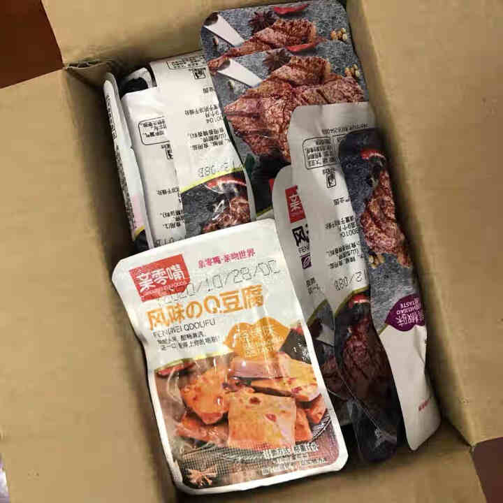 亲零嘴 休闲零食手撕素肉鱼豆腐Q豆腐辣条豆干礼盒网红麻辣小吃 豆你玩一盒怎么样，好用吗，口碑，心得，评价，试用报告,第3张