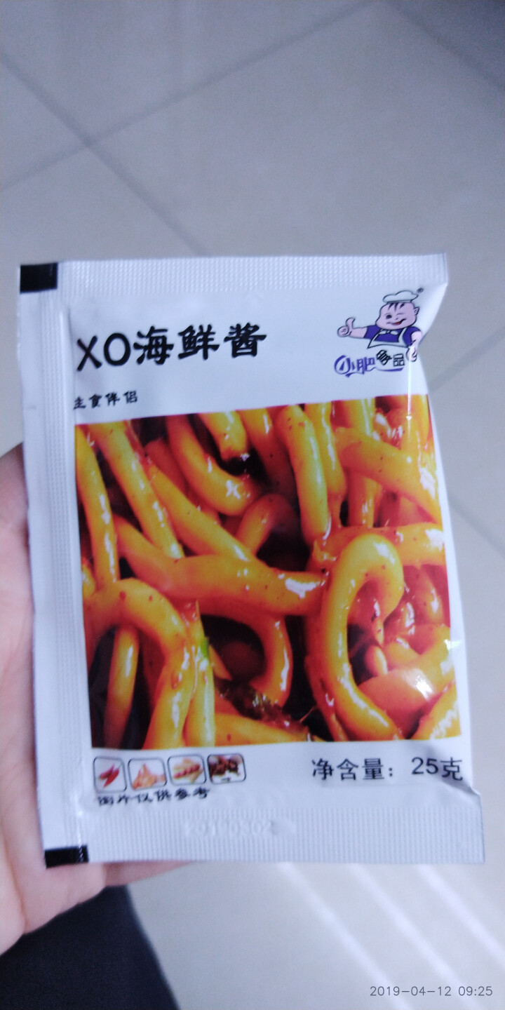 小肥拌饭25g*20袋XO海鲜酱重庆小面酱拌面酱料包小包装香辣麻辣味袋装 25g重庆小面+XO海鲜酱各一袋怎么样，好用吗，口碑，心得，评价，试用报告,第2张