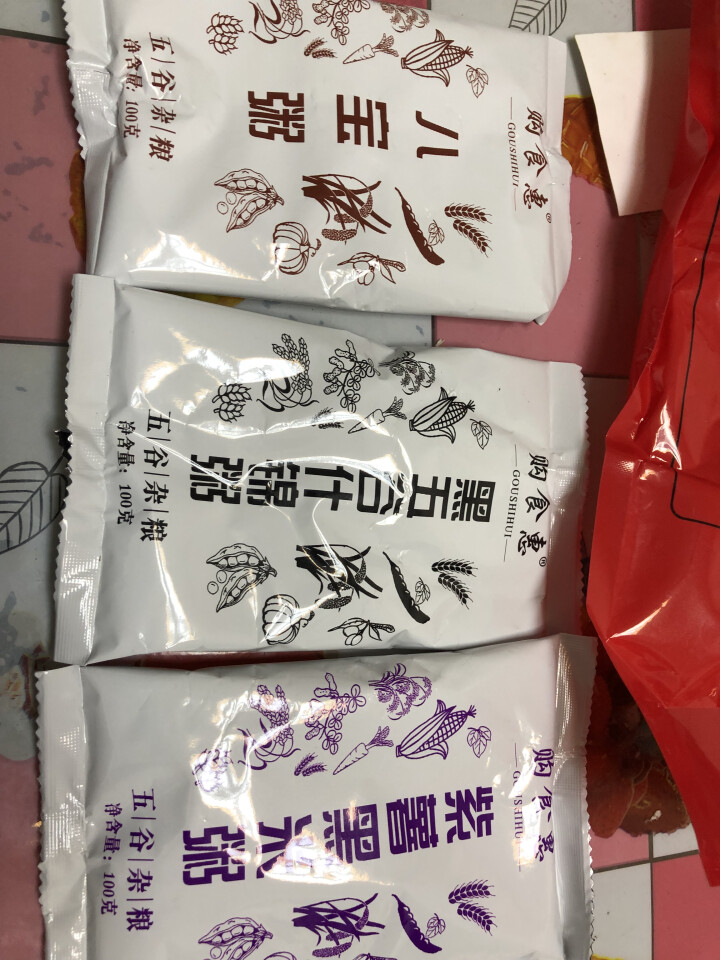 购食惠 7日粥道 五谷杂粮 粥米 7种700g（粥米 粗粮 组合 杂粮 八宝粥原料）怎么样，好用吗，口碑，心得，评价，试用报告,第4张