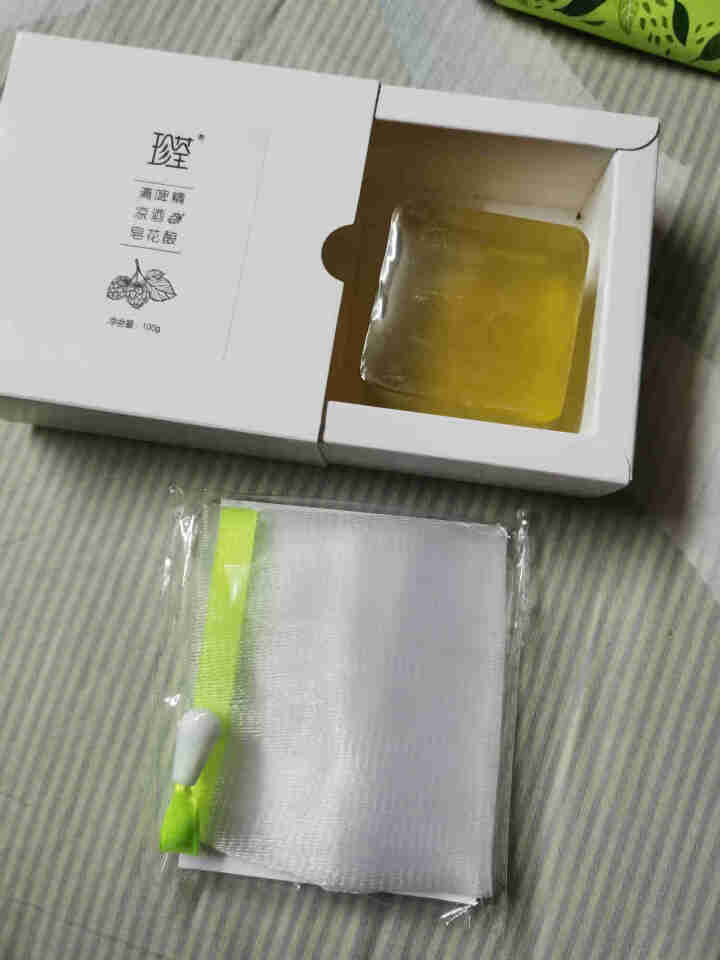 珍荃啤酒花清凉皂 去黑头 除螨洗脸皂 螨虫皂手工皂 植物沐浴学生洁面皂女 男香皂 100g 精酿啤酒花清凉皂怎么样，好用吗，口碑，心得，评价，试用报告,第3张