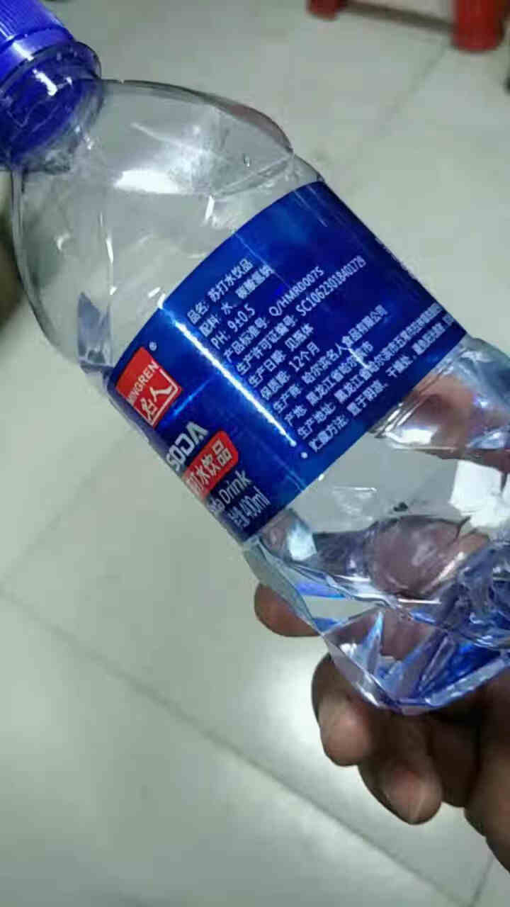 名人 碱性苏打水 原味无糖无汽碱性水 400ml*24瓶 整箱装 备孕饮用水 400ml*24瓶装怎么样，好用吗，口碑，心得，评价，试用报告,第4张