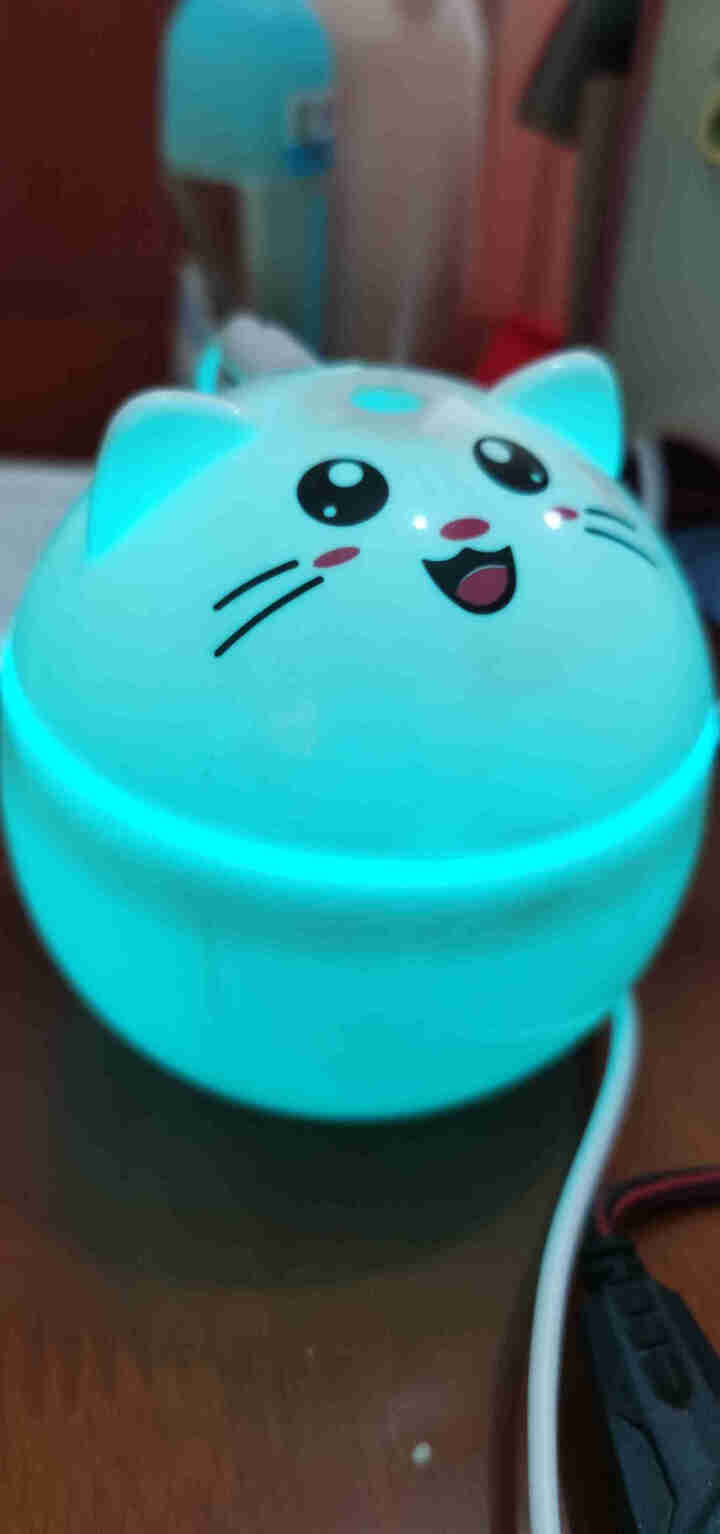 【美意达】创意猫加湿器usb迷你家用车载卧室空气加湿礼品 粉色怎么样，好用吗，口碑，心得，评价，试用报告,第4张