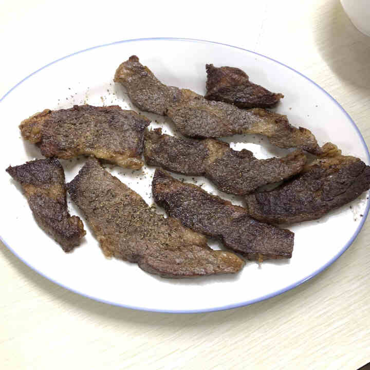 真牛馆 美国Greater Omaha谷饲黑牛牛排 原切牛排眼肉西冷牛小排 生鲜牛肉雪花儿童牛排 美国牛小排套装800g/套（4片）怎么样，好用吗，口碑，心得，,第4张