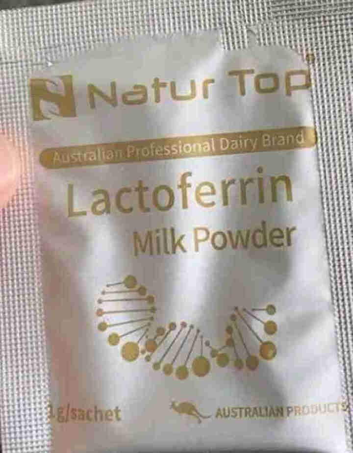 Natur Top诺崔特乳铁蛋白粉澳洲进口婴幼儿童双低聚乳清免疫 6小袋装【日期新鲜】怎么样，好用吗，口碑，心得，评价，试用报告,第4张