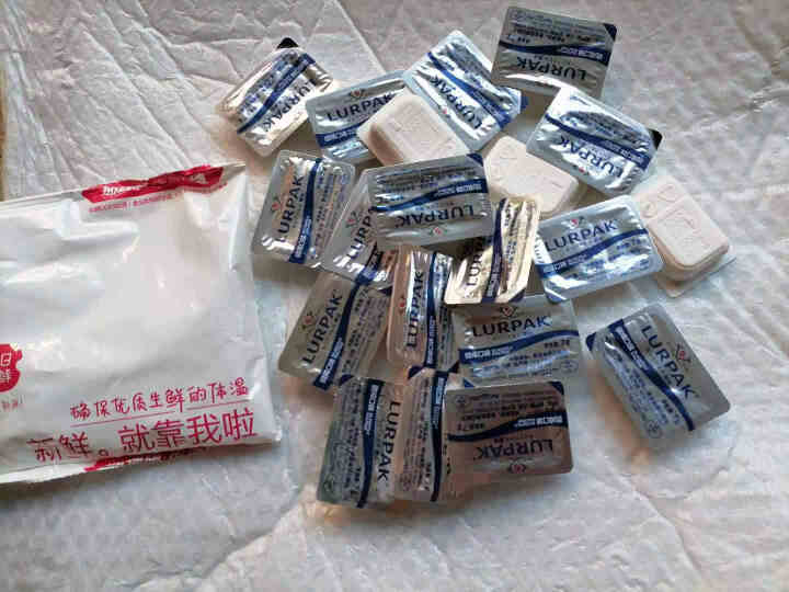 Arla爱氏晨曦 乐派克即食黄油粒银宝淡味咸味动物性发酵丹麦进口黄油面包7g*20粒 咸味怎么样，好用吗，口碑，心得，评价，试用报告,第4张