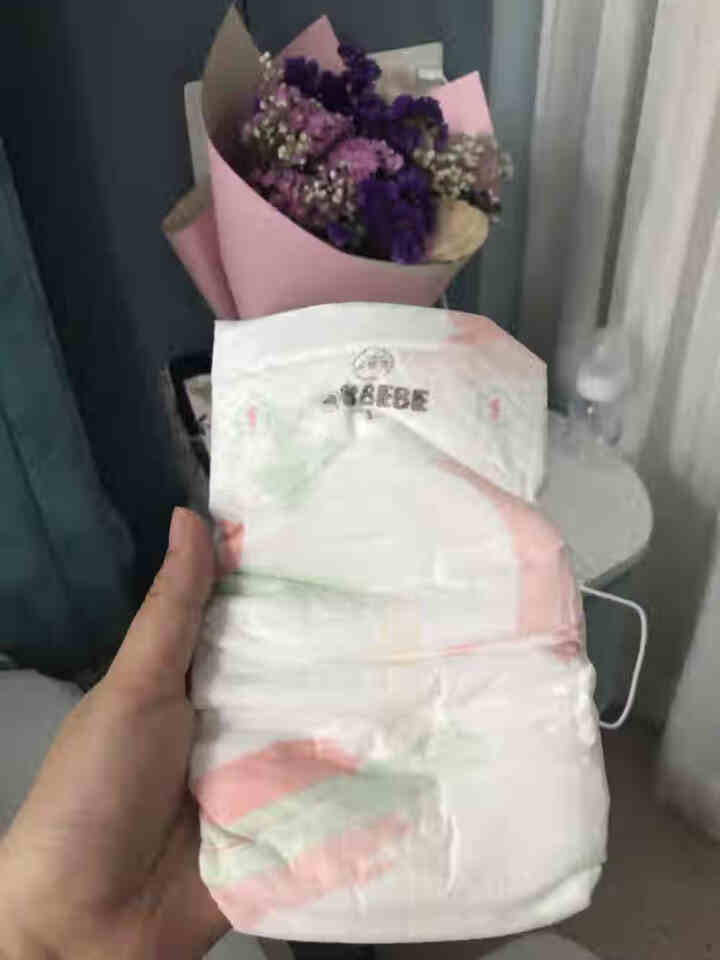 OK BEBE（洁柔）多效护理婴儿纸尿裤尿不湿 多效护理纸尿裤试用装L1*4包装怎么样，好用吗，口碑，心得，评价，试用报告,第4张