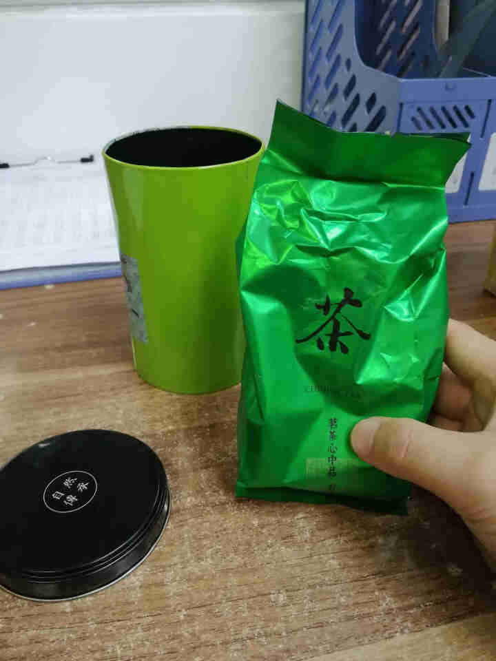 知许茶业 高级绿茶 2021茶叶雨前嫩芽浓香型罐装100g*1怎么样，好用吗，口碑，心得，评价，试用报告,第4张