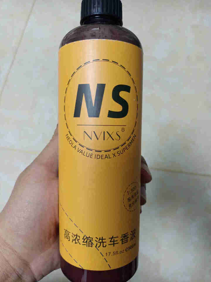 尼维克斯NVIXS 高泡沫洗车液 浓缩泡沫水蜡 白车可用中性清洗剂 浓缩洗车液泡沫清洗剂汽车清洁剂 高浓缩洗车香波怎么样，好用吗，口碑，心得，评价，试用报告,第4张