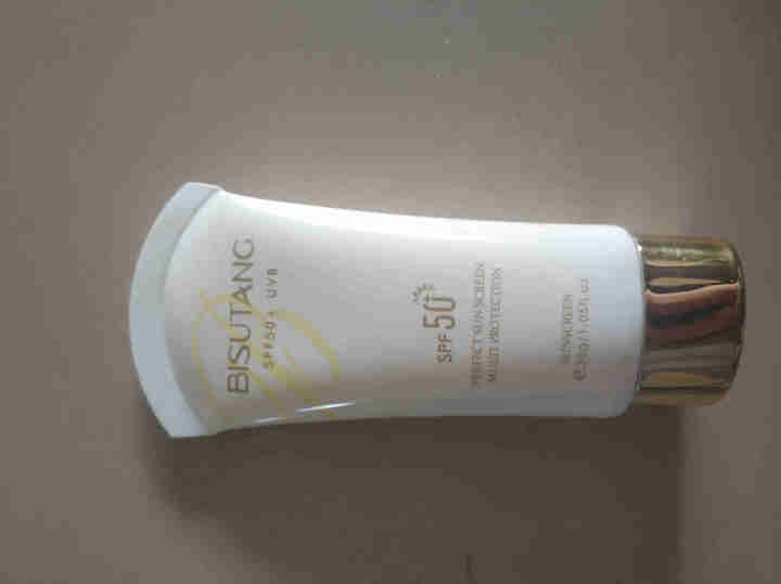 碧素堂SPF50+防晒霜 清爽一抹成膜小白管防晒霜乳 30g怎么样，好用吗，口碑，心得，评价，试用报告,第2张