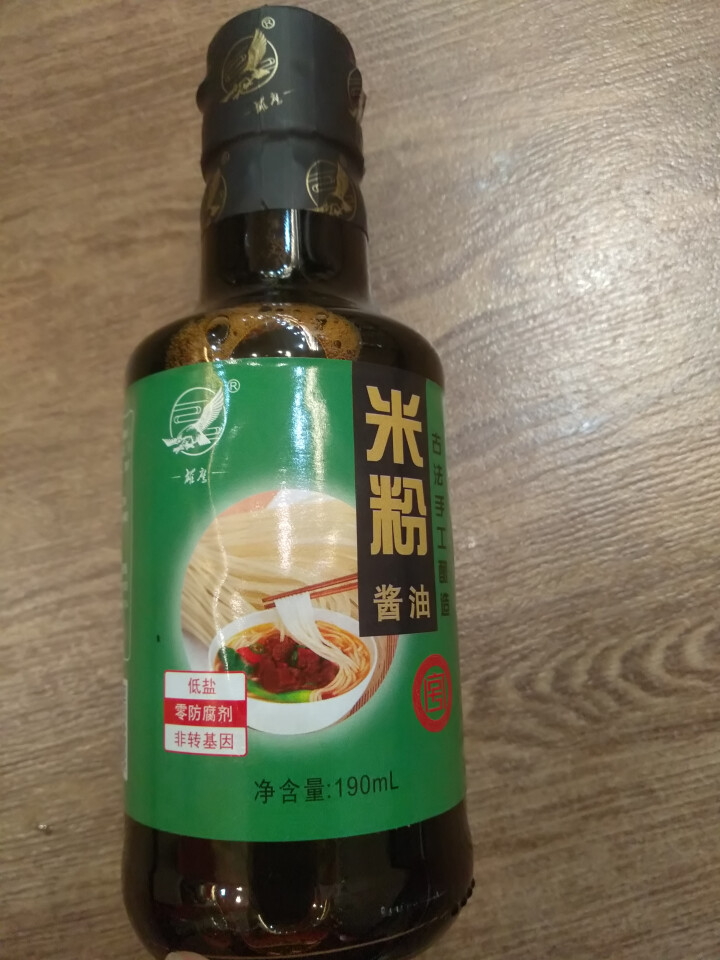 雄鹰米粉生抽酱油190ml早餐拌粉拌面酱油调味调料天然晒制古法手工酿造酱油不含防腐剂零添加怎么样，好用吗，口碑，心得，评价，试用报告,第4张