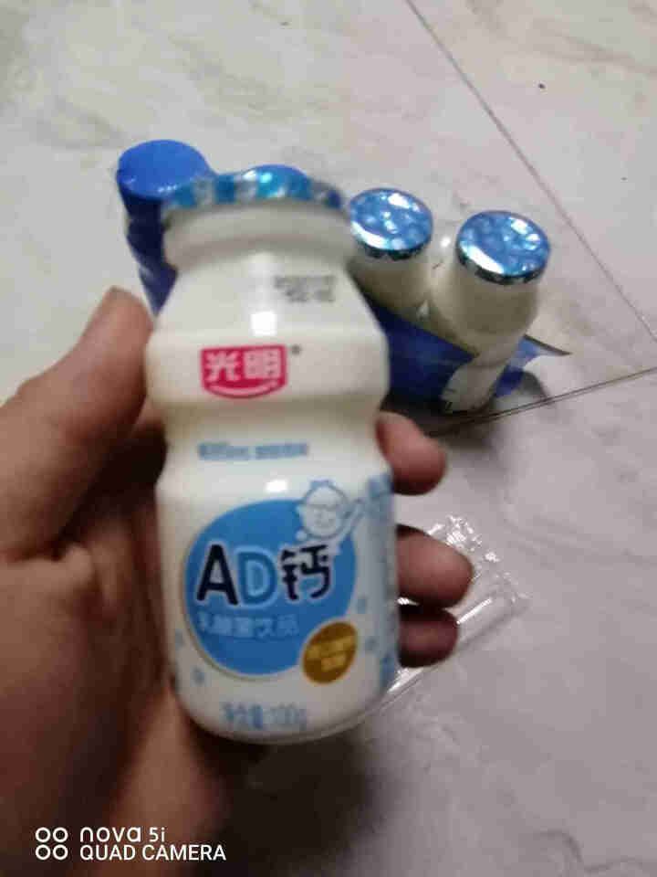 光明 AD钙乳酸菌饮品100g*30瓶/整箱装怎么样，好用吗，口碑，心得，评价，试用报告,第4张