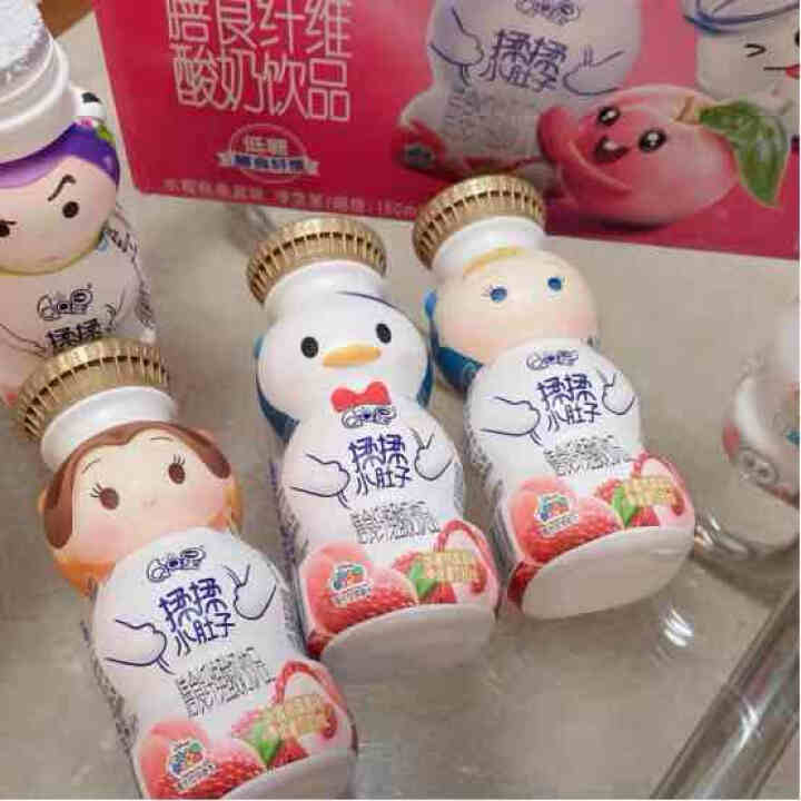 【2020新款】伊利 QQ星揉揉小肚子膳食纤维酸奶饮品180ml*16盒/箱儿童营养饮品 水蜜桃桑葚味怎么样，好用吗，口碑，心得，评价，试用报告,第3张