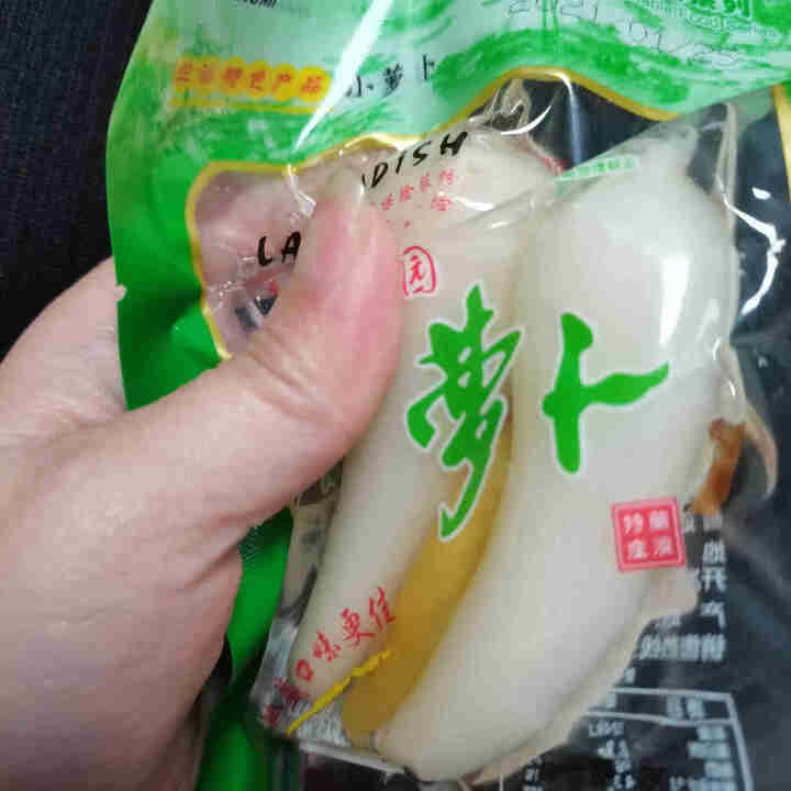 金华特产兰溪小萝卜 酸辣泡菜萝卜 酱腌菜泡椒味泡萝卜休闲零食下饭菜 60g*1袋装怎么样，好用吗，口碑，心得，评价，试用报告,第2张