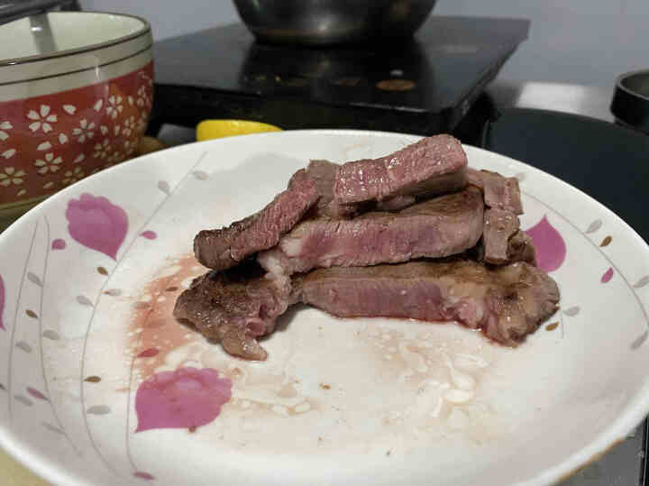 真牛馆 牛排 原切 牛肉生鲜 儿童牛排 雪花牛排雪花丰盈 澳洲安格斯谷饲原切上脑心牛排 1片装怎么样，好用吗，口碑，心得，评价，试用报告,第4张