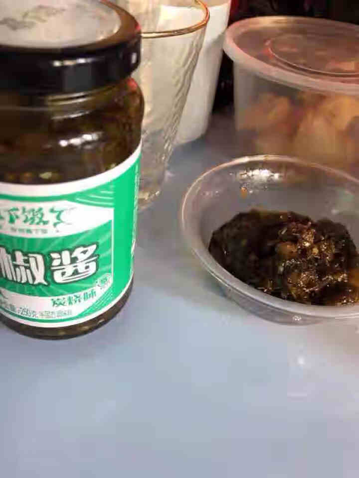 吉香居 调味酱 暴下饭辣椒酱 虎皮青椒酱拌饭拌面酱 烧椒酱(炭烧味)250g怎么样，好用吗，口碑，心得，评价，试用报告,第3张