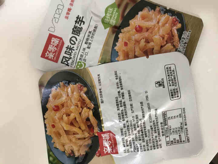 亲零嘴 魔芋爽休闲零食素毛肚网红辣条即食爽口小零食 烧烤味15包怎么样，好用吗，口碑，心得，评价，试用报告,第3张