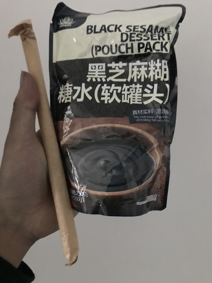 顺南牌糖水即食热食冻食黑芝麻糊陈皮红豆沙杏仁核桃糊甜品250G 黑芝麻糊怎么样，好用吗，口碑，心得，评价，试用报告,第3张