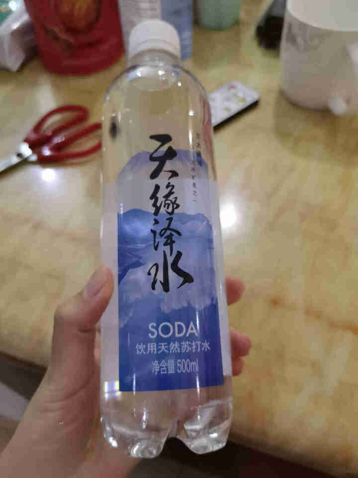 【天缘泽水】 五大连池 高端饮用天然苏打水 500ml*2瓶装 弱碱性试用装冷矿泉水怎么样，好用吗，口碑，心得，评价，试用报告,第3张