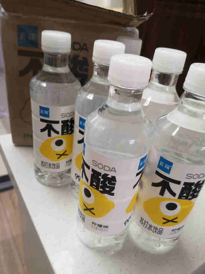 宜简苏打水无汽不酸地中海清香柠檬味量贩装饮品饮料360ml*6瓶 地中海柠檬味 360ml*6瓶怎么样，好用吗，口碑，心得，评价，试用报告,第3张