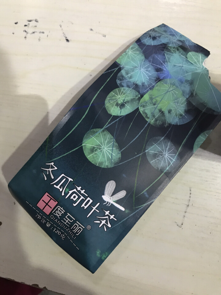 《千度至丽》冬瓜荷叶茶 冬瓜茶 荷叶茶 120克 买1袋发3袋包邮怎么样，好用吗，口碑，心得，评价，试用报告,第2张