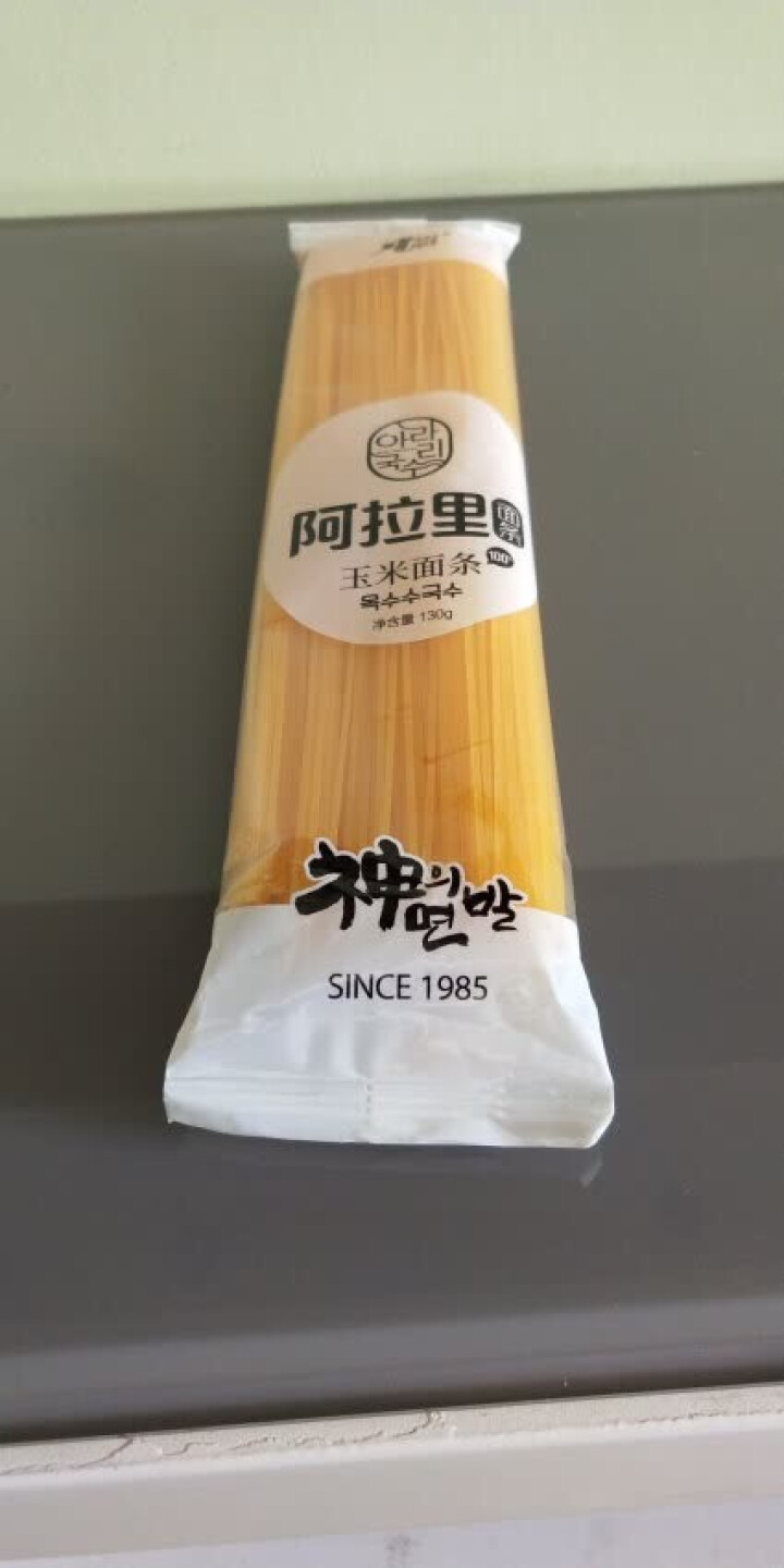 阿拉里玉米面条 东北朝鲜族温面 麻辣烫干冷面细面 130g*一袋怎么样，好用吗，口碑，心得，评价，试用报告,第2张