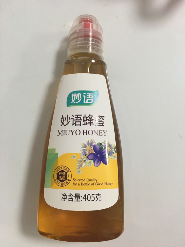 妙语（MiuYo）纯净天然农家自产土取蜂蜜 405g*1瓶怎么样，好用吗，口碑，心得，评价，试用报告,第2张