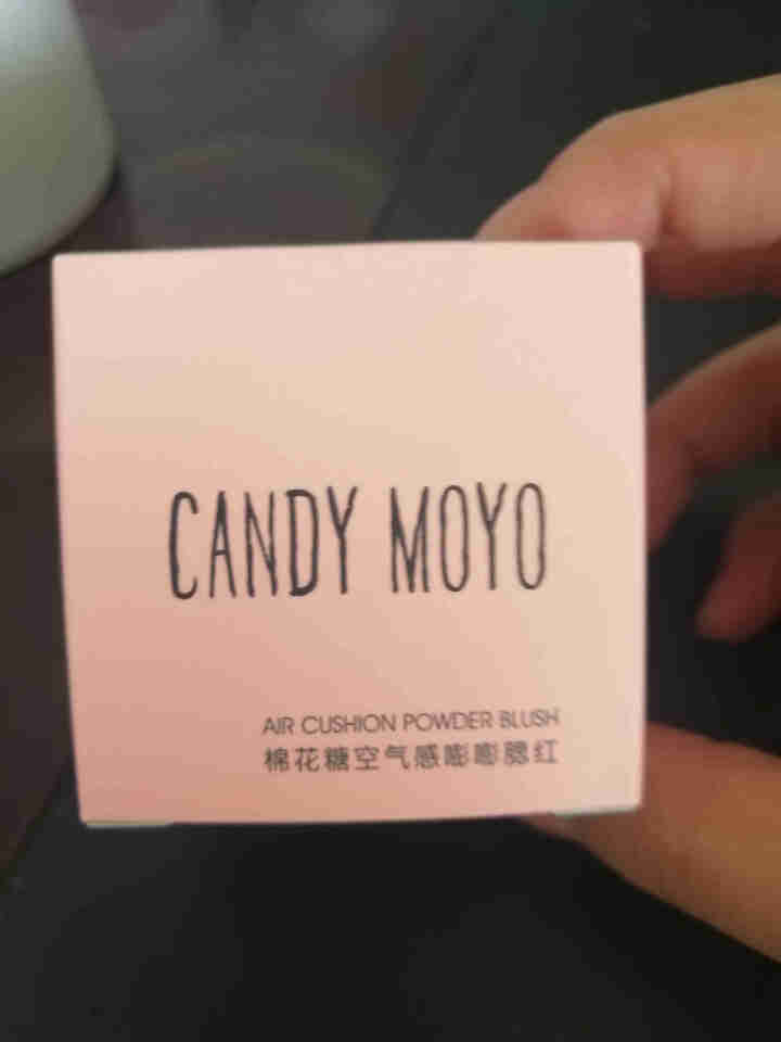 CandyMoyo膜玉气垫彩妆自然橘色粉色裸妆哑光胭脂蘑菇头腮红修容提亮肤色 04甜橘粉怎么样，好用吗，口碑，心得，评价，试用报告,第2张