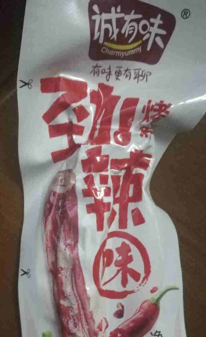 诚有味40克嘿呀劲爆烤脖一整根烤脖糖醋黑鸭香辣味卤香肉类小吃办公室休闲零食食品 劲辣味 5根*40g怎么样，好用吗，口碑，心得，评价，试用报告,第2张