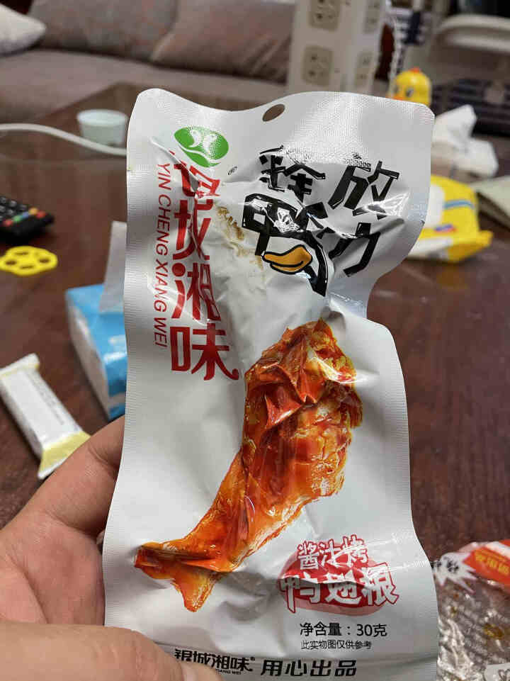 银城湘味酱汁鸭翅根烤小腿麻辣香辣卤味鸭肉零食湖南特产小包装300g 10包 香辣味怎么样，好用吗，口碑，心得，评价，试用报告,第2张