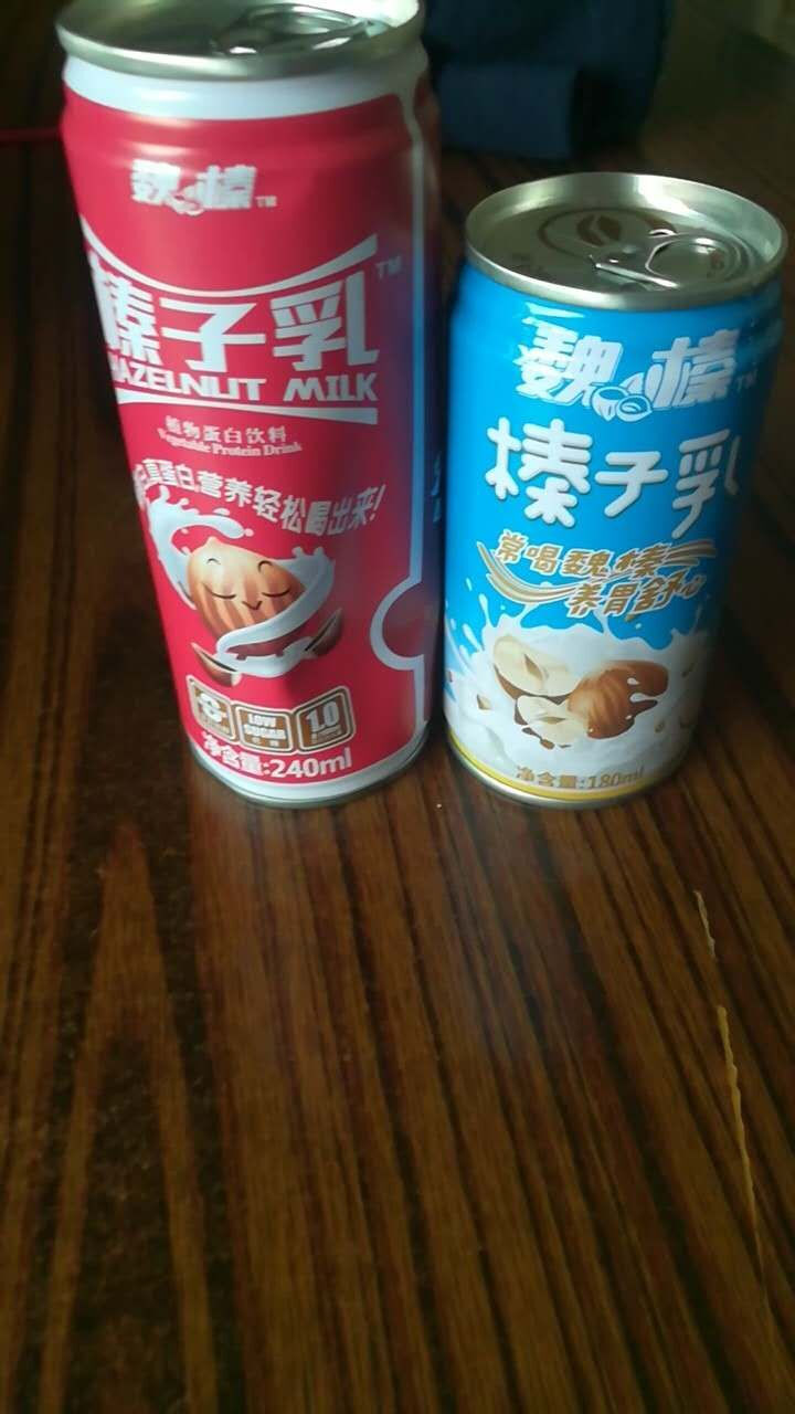 魏榛榛子乳植物蛋白饮料 醇香240ml*1+柔香180ml*1试用装怎么样，好用吗，口碑，心得，评价，试用报告,第2张