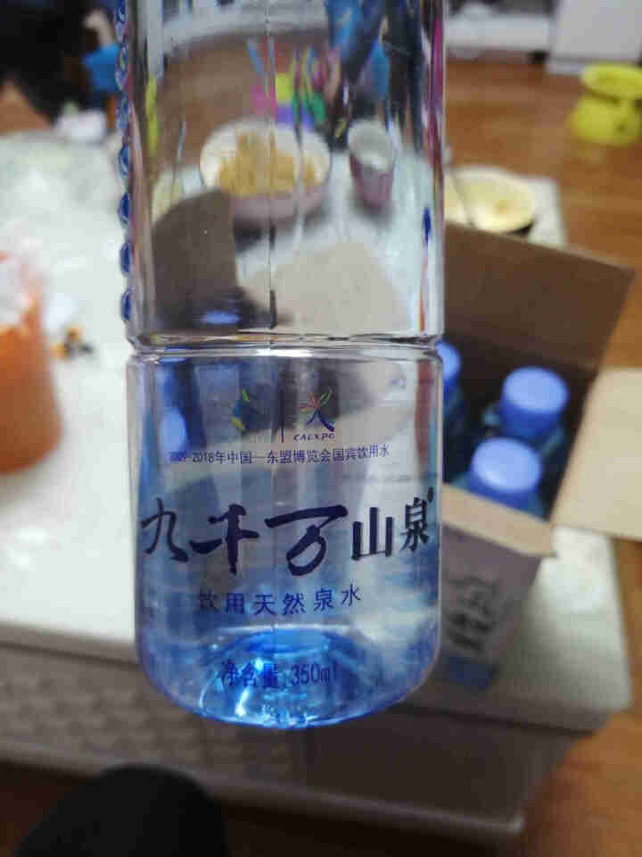 九千万山泉弱碱性饮用天然矿泉水高端小瓶350ml*6整箱装怎么样，好用吗，口碑，心得，评价，试用报告,第3张