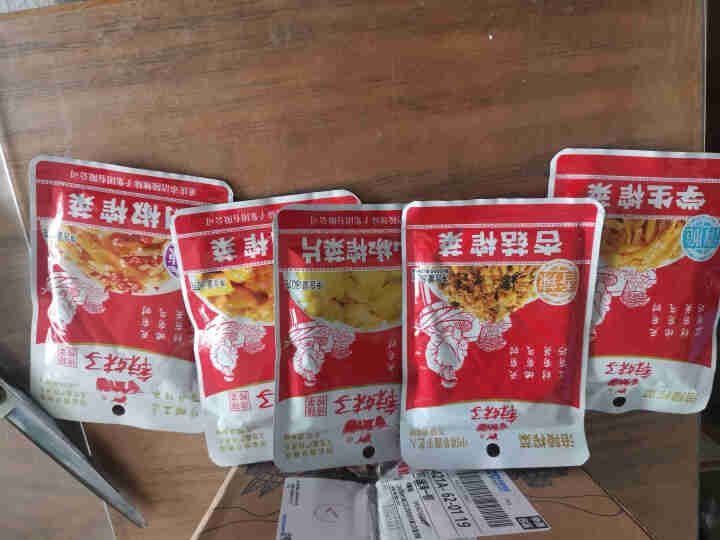 辣妹子涪陵榨菜丝 酱腌菜开胃下饭菜 80g*5 80g混合口味5袋怎么样，好用吗，口碑，心得，评价，试用报告,第3张