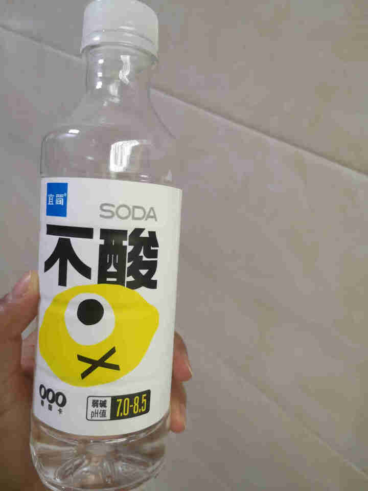 宜简苏打水无汽不酸地中海清香柠檬味量贩装饮品饮料360ml*6瓶 地中海柠檬味 360ml*6瓶怎么样，好用吗，口碑，心得，评价，试用报告,第4张