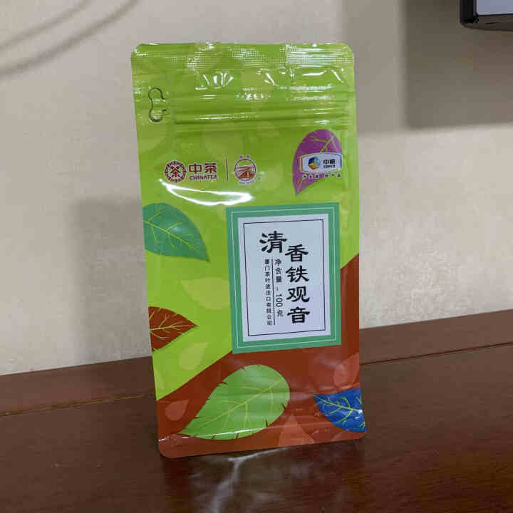 中茶海堤茶叶 铁观音 闽南乌龙茶 清香型 兰香 袋装散装100g XT5612铁观音100克怎么样，好用吗，口碑，心得，评价，试用报告,第2张