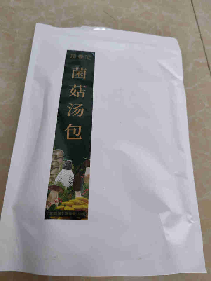 拾春记九味菌汤包竹荪干货鸡枞羊肚菌松茸汤料包火锅料包干制北风菌茶树菇干货家庭实惠菌菇汤包80g 1袋怎么样，好用吗，口碑，心得，评价，试用报告,第2张