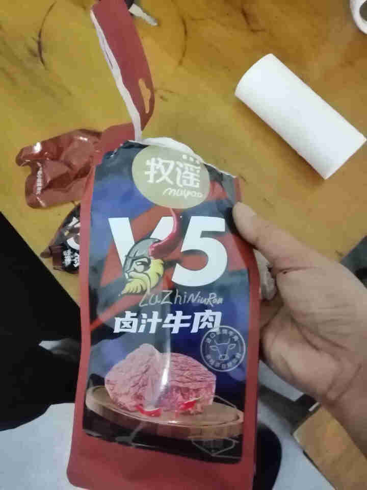 牧谣卤汁牛肉酱牛肉熟食真空五香即食小零食小吃小包装休闲食品 香辣味*1袋【共60g】怎么样，好用吗，口碑，心得，评价，试用报告,第3张