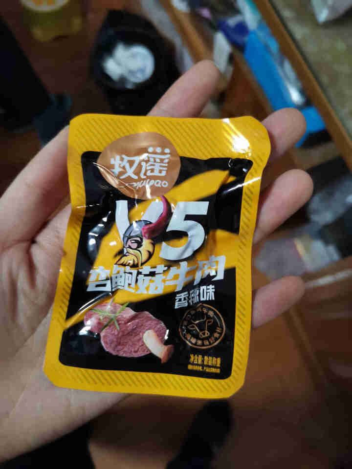 牧谣麻辣牛肉干小包装香辣味小吃网红吃货办公室休闲食品辣味零食 灯影牛肉80g*1包怎么样，好用吗，口碑，心得，评价，试用报告,第4张