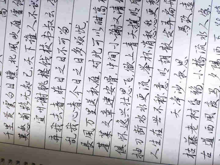 游居敬亭轩 诗酒年华字帖霸气字体练字本成人行草古诗临摹网红连笔字贴 q065怎么样，好用吗，口碑，心得，评价，试用报告,第3张