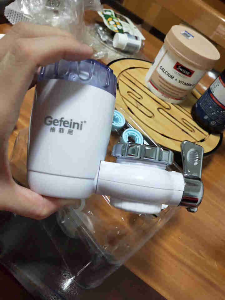 格菲尼（GEFEINI）水龙头净水器家用前置过滤器五级过滤直饮矿物质水厨房自来水超滤净水机 普通版一机二芯怎么样，好用吗，口碑，心得，评价，试用报告,第4张