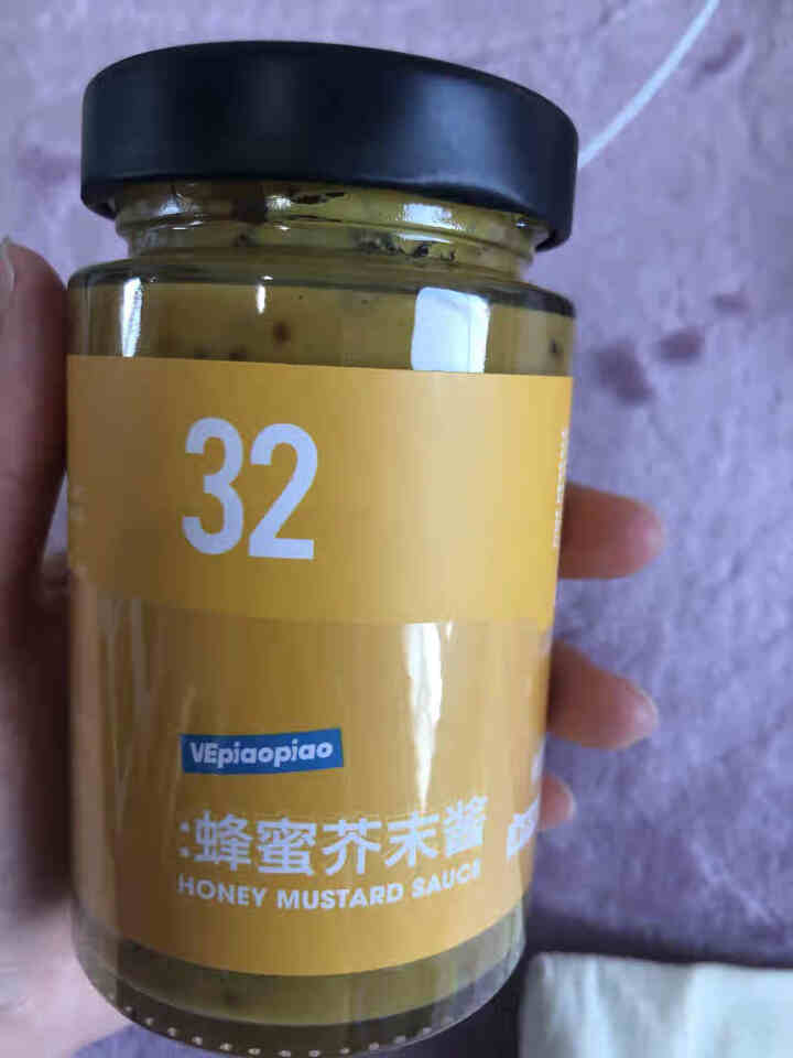 VEpiaopiao蜂蜜芥末酱低甜/低脂黄芥末汉堡三明治酱轻食沙拉酱料 【浓郁芥末款】,第2张